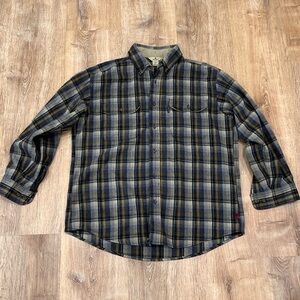 Woolrich | Men’s Plaid Wool Blend Plaid Shirt
